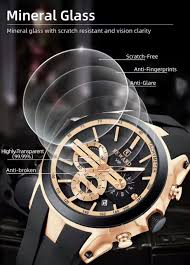 Reward Gold & Black Luxury Men's Watch ⌚ – Bold Style, Premium Craftsmanship & Timeless Elegance